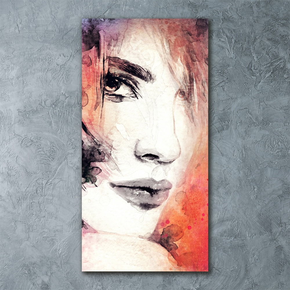 Acrylique tableau Abstraction d'une femme