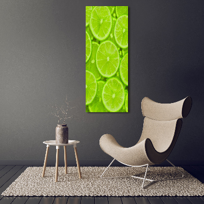 Tableau verre acrylique Limes