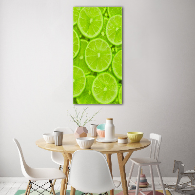 Tableau verre acrylique Limes