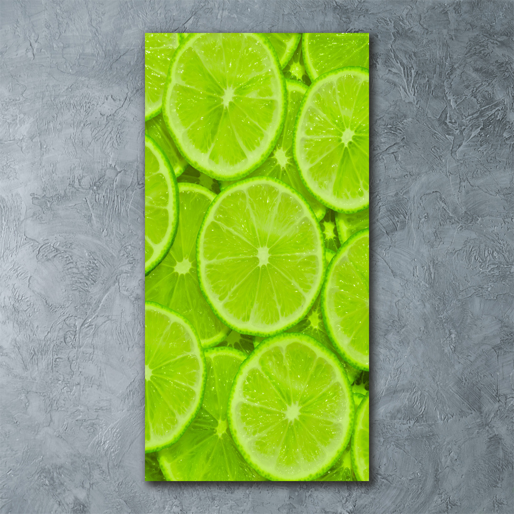 Tableau verre acrylique Limes