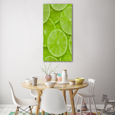 Tableau verre acrylique Limes