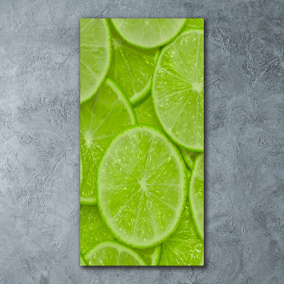 Tableau verre acrylique Limes