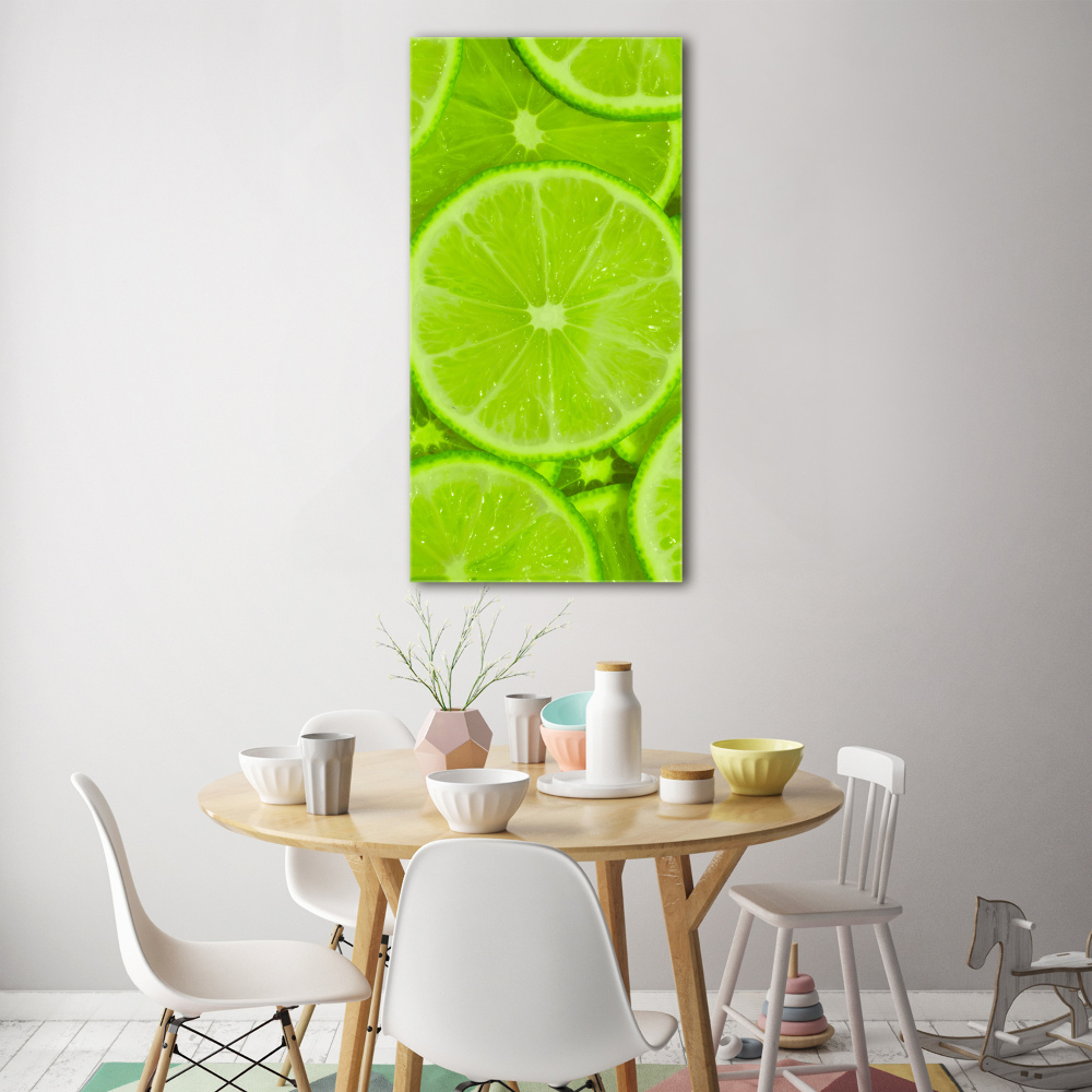 Tableau sur verre acrylique Limes