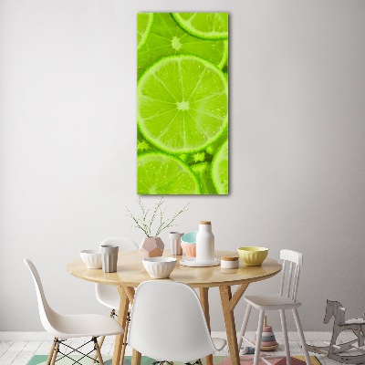 Tableau sur verre acrylique Limes