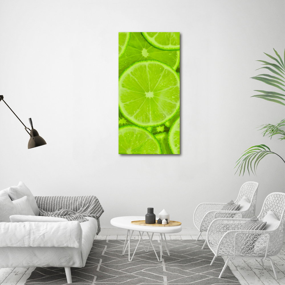 Tableau sur verre acrylique Limes