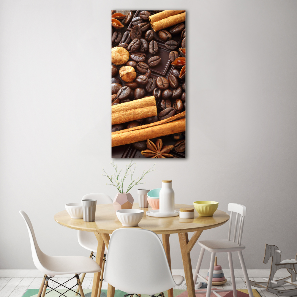 Tableau acrylique Chocolat amer