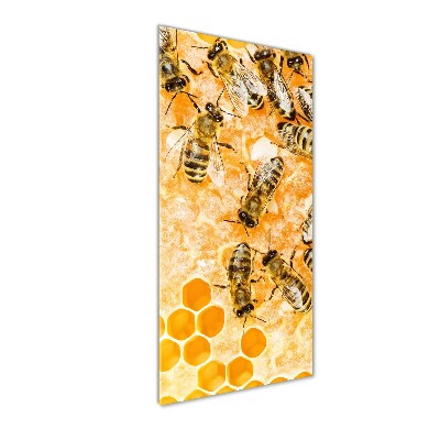 Tableau acrylique Abeilles de travail