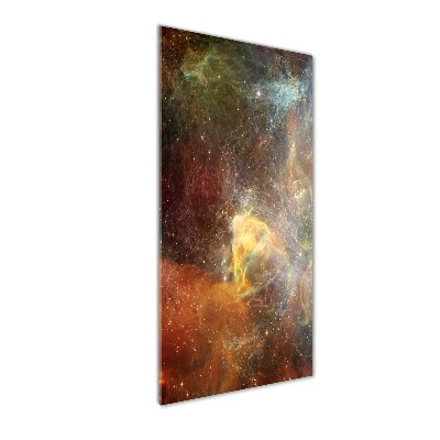 Tableau sur verre acrylique Cosmos