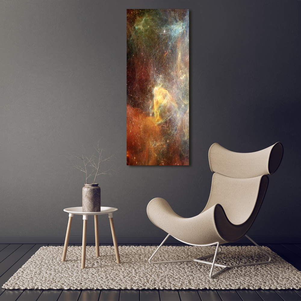 Tableau sur verre acrylique Cosmos