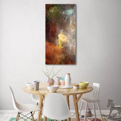 Tableau sur verre acrylique Cosmos