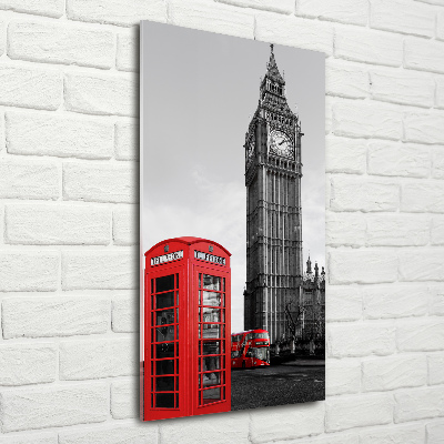 Acrylique tableau Big Ben Londres