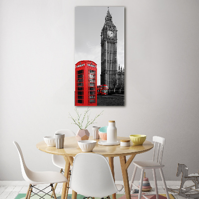 Acrylique tableau Big Ben Londres