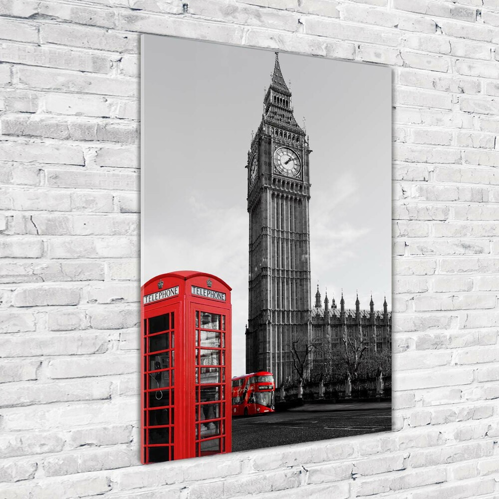 Acrylique tableau Big Ben Londres