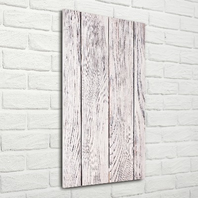 Tableau acrylique Mur en bois