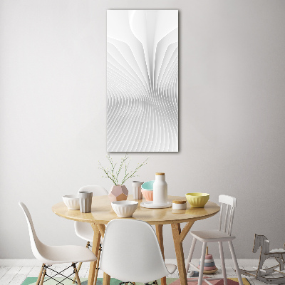 Tableau sur verre acrylique Lignes abstraites