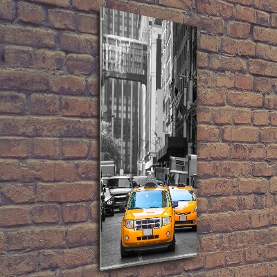 Tableau en acrylique Taxis New York