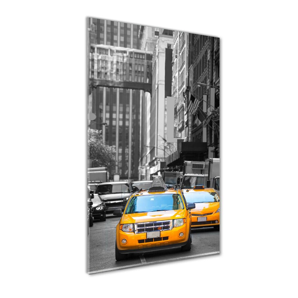 Tableau en acrylique Taxis New York