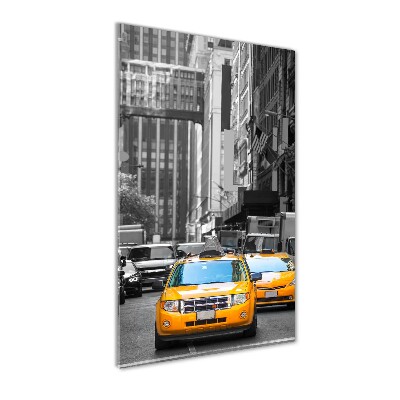 Tableau en acrylique Taxis New York