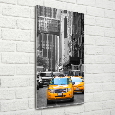 Tableau en acrylique Taxis New York