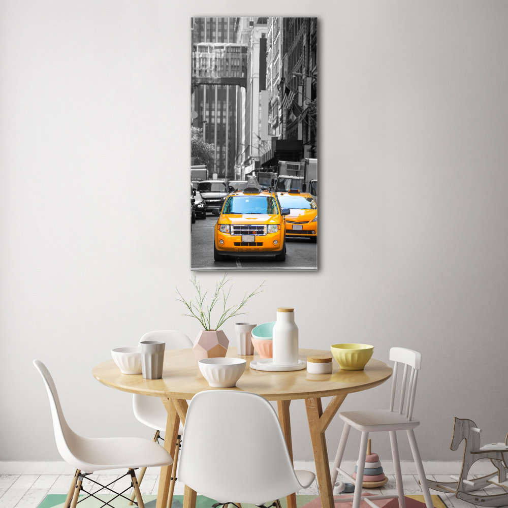 Tableau en acrylique Taxis New York