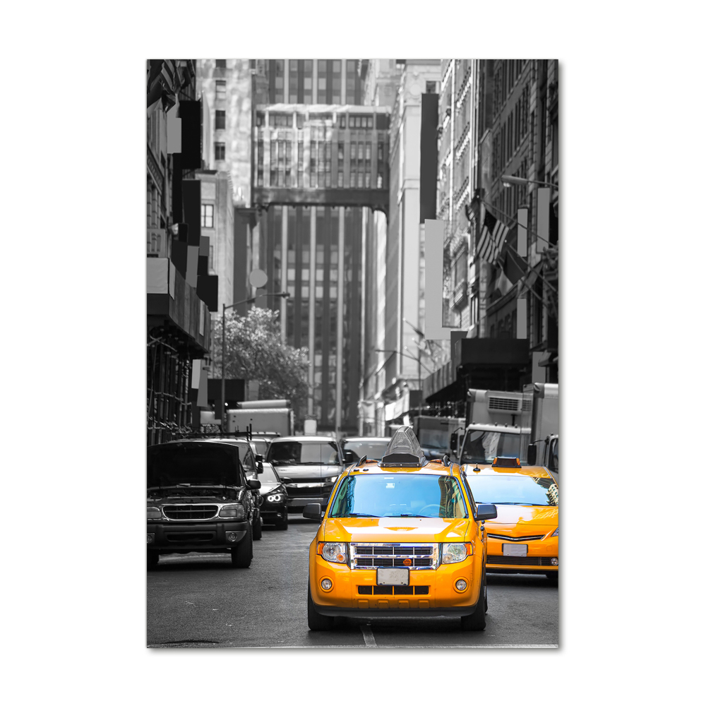 Tableau en acrylique Taxis New York