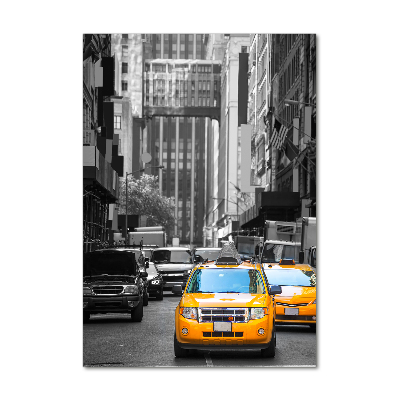 Tableau en acrylique Taxis New York