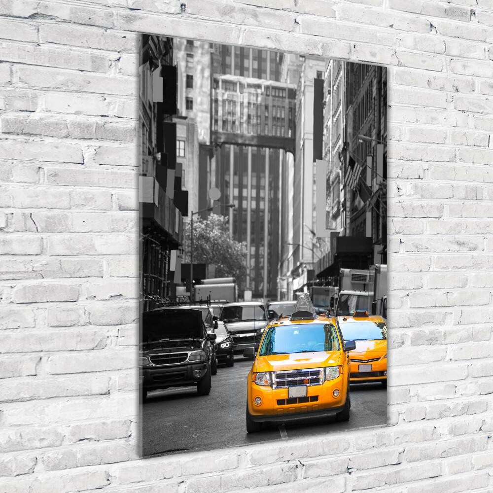 Tableau en acrylique Taxis New York