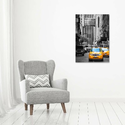 Tableau en acrylique Taxis New York