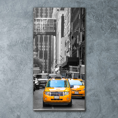 Tableau en acrylique Taxis New York