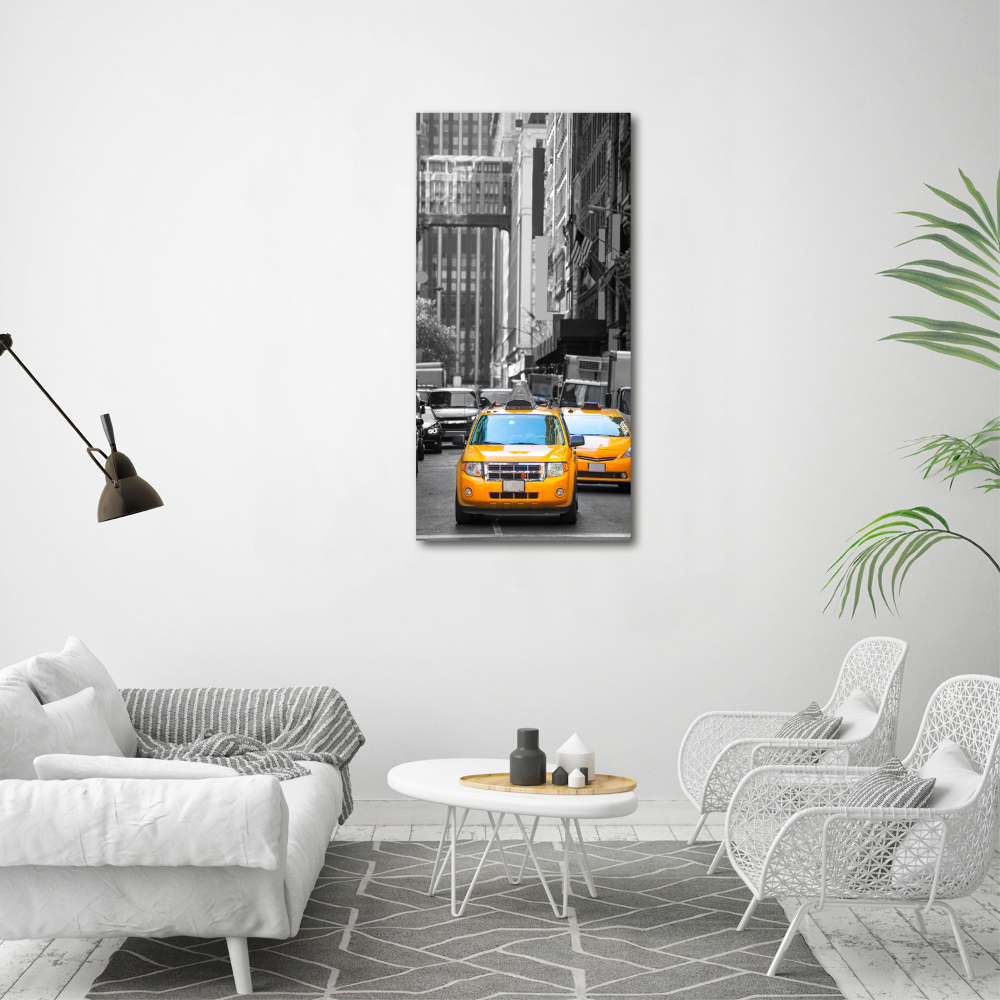 Tableau en acrylique Taxis New York