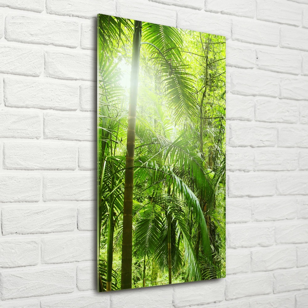 Tableau acrylique Forêt tropicale