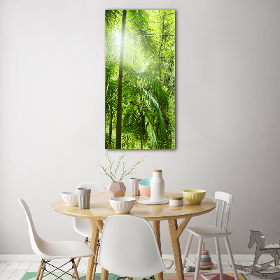 Tableau acrylique Forêt tropicale