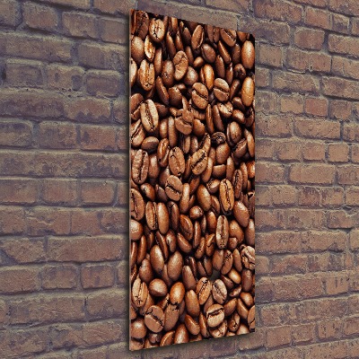 Tableau en acrylique Grains de café motif