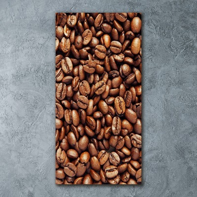 Tableau en acrylique Grains de café motif