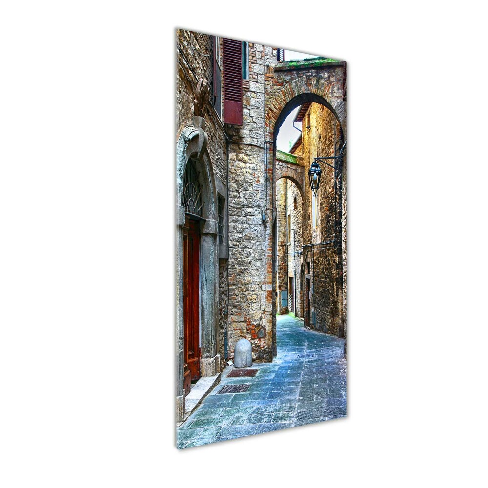 Acrylique tableau Rues italiennes