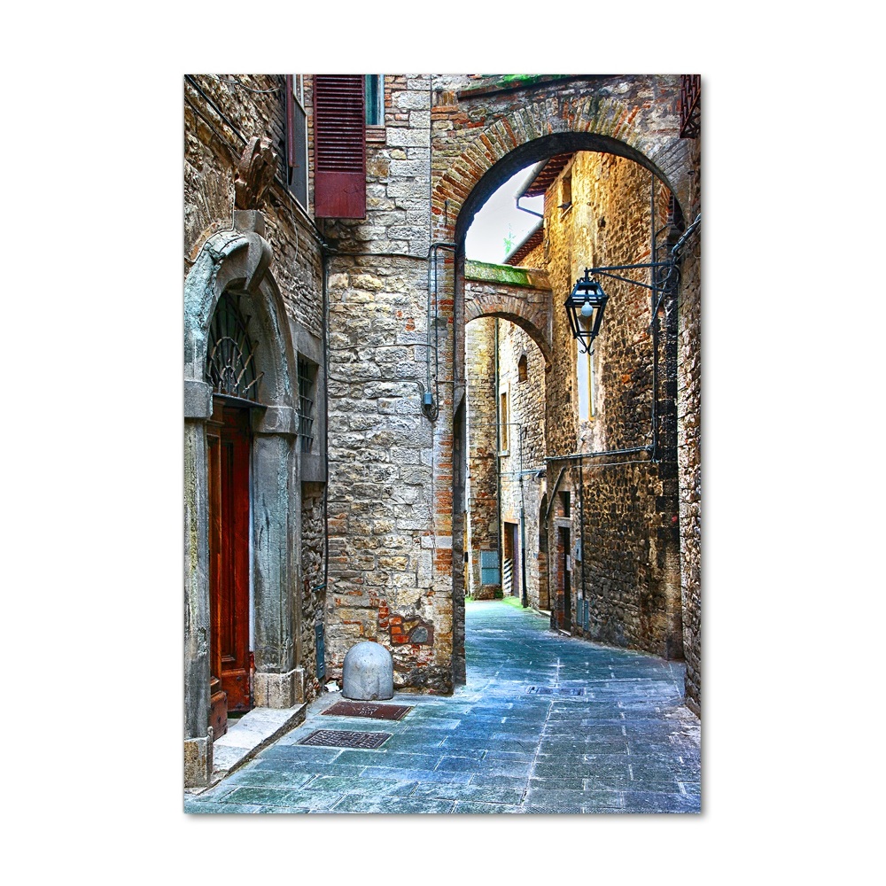 Acrylique tableau Rues italiennes