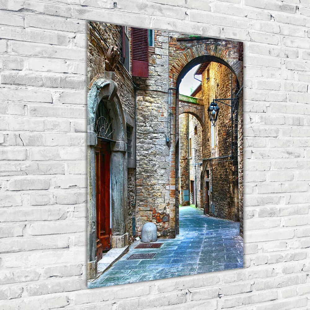 Acrylique tableau Rues italiennes