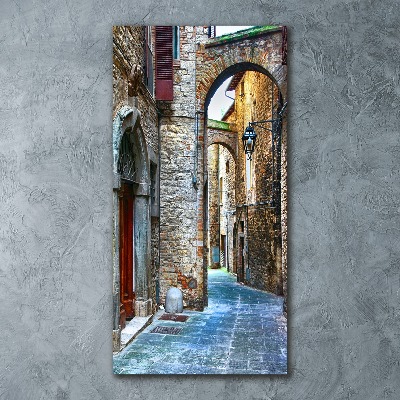 Acrylique tableau Rues italiennes