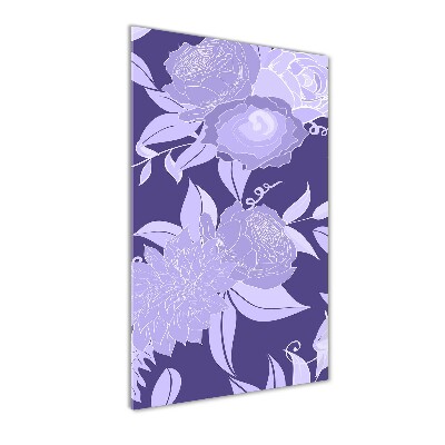 Acrylique tableau Motif floral