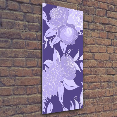 Acrylique tableau Motif floral