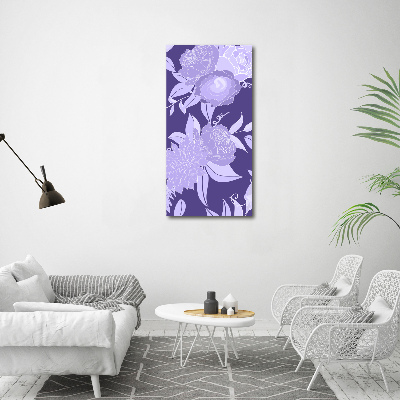 Acrylique tableau Motif floral