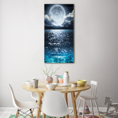 Tableau sur verre acrylique Pleine lune