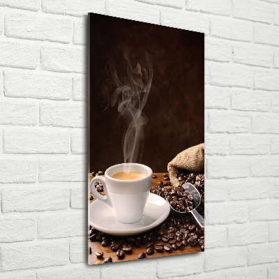 Acrylique tableau Tasse de café