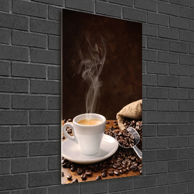 Acrylique tableau Tasse de café