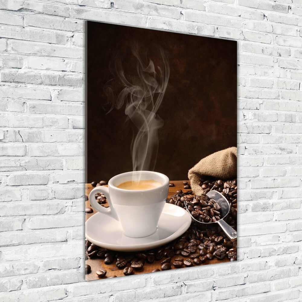 Acrylique tableau Tasse de café