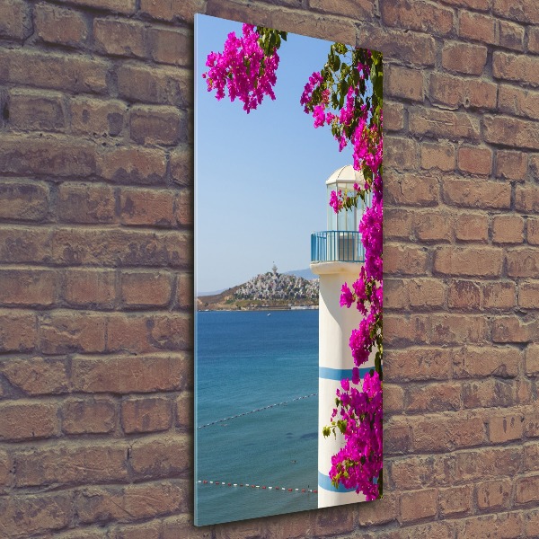 Tableau verre acrylique Phare