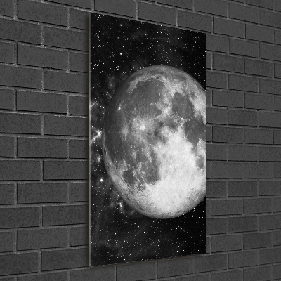 Acrylique tableau Lune