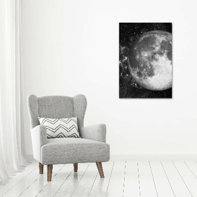 Acrylique tableau Lune