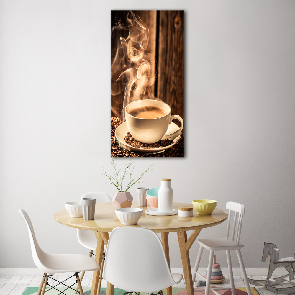 Tableau sur verre acrylique Café aromatique