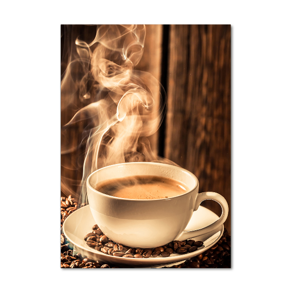Tableau sur verre acrylique Café aromatique